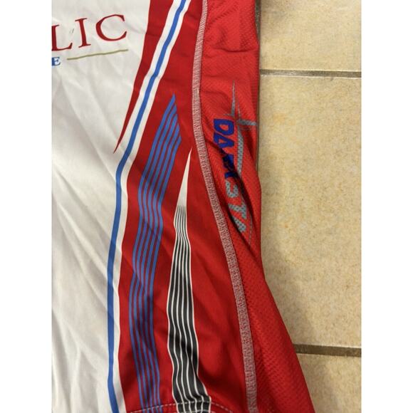 NWOT JAKROO M WOMEN’S FULL ZIP RELAXED CUT CYCLING JERSEY WITH LOGOS - Picture 6 of 8